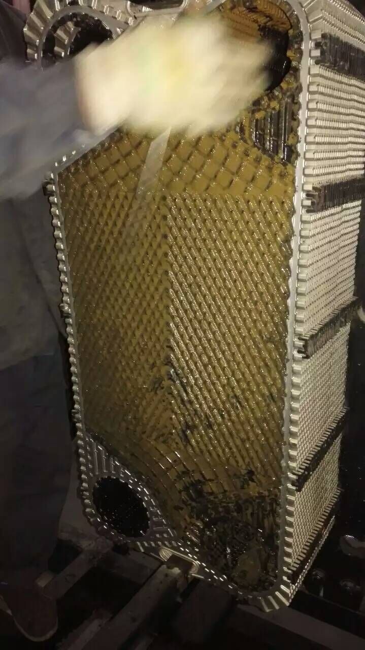 板式换热器清洗前 板式换热器清洗前
